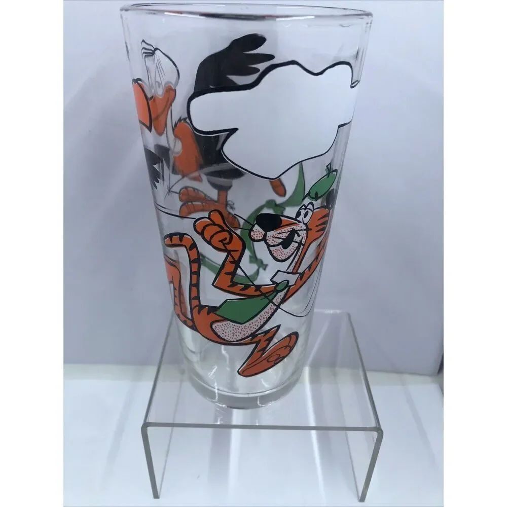Cool Cat & Beaky Buzzard 1976 Pepsi Collectors Series Vintage Drinking Glass